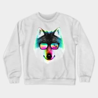 Summer Wolf Crewneck Sweatshirt